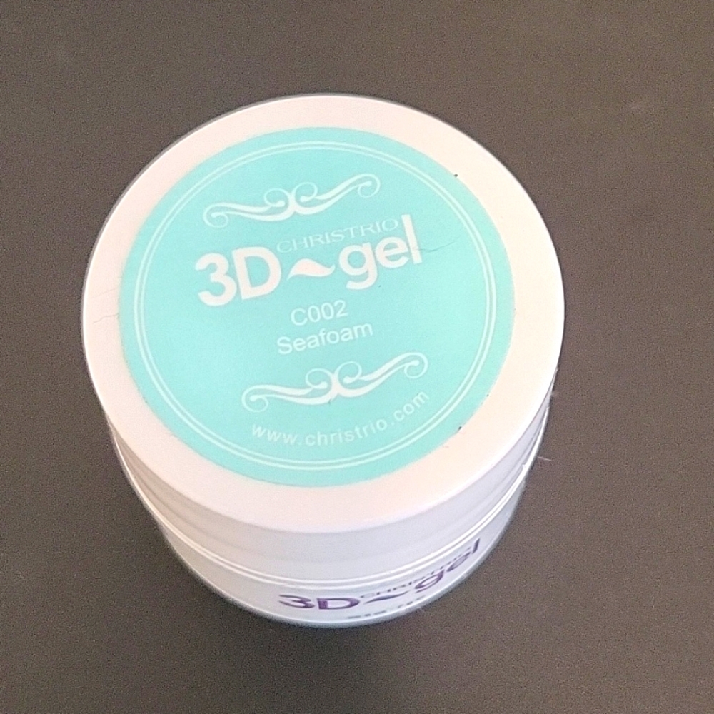 🏷3/$15🏷CHRISTRIO 3D Professional Nail Art Ge|~ Seafoam